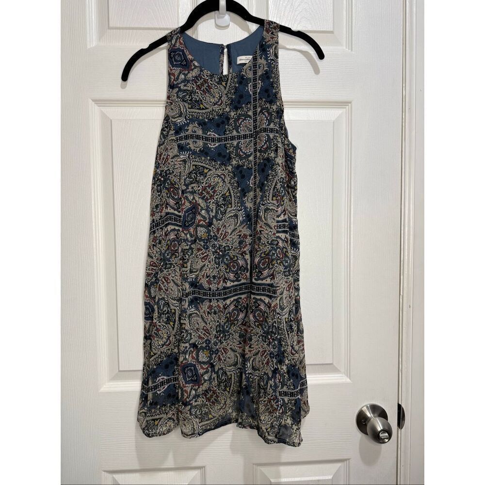 Abercrombie & Fitch paisley mini dress XS